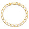 10k Yellow Gold 5.75 Fancy Link Bracelet