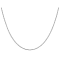 14k White Gold 1.1mm Box Chain 16"