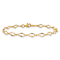 14K Yellow Gold Polished Fancy Link Bracelet