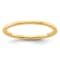 14K Yellow Gold 1.2mm Flat Stackable Expressions Band