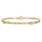 14k Yellow Gold Polished Fancy Link Bracelet