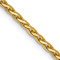 14k Yellow Gold 1.9mm Diamond-Cut Parisian Wheat Link Bracelet