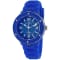 Oceanaut Women's Acqua Blue Dial, Blue Rubber Strap Watch