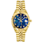 GV2 Naples Blue Dial Silver Bezel Stainless Steel Watch