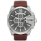 Diesel Men's Reloj Brown Rubber Strap Watch