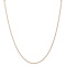 14k Yellow Gold 1.25mm Solid Spiga 14 Inch Chain