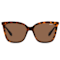 Quay Video On Tortoise Cat Eye Frame / Brown Lenses Sunglasses