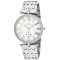 Christian Van Sant Women's Hush White Dial, Stainless Steel Watch