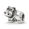 Sterling Silver Rhino Bead