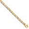 14k Yellow Gold Hand-polished 4.3mm Fancy Link Bracelet