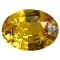 Yellow Sapphire Loose Gemstone 12x9.2mm Oval 5.58ct