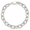 Sterling Silver Open Link Cable 8.50mm Bracelet