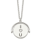 Sterling Silver I Love You Forever Necklace