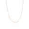 9-10mm White Cultured Freshwater Pearl endless Necklace