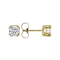 Moissanite Stud Earrings In 14K Gold Over Sterling Silver 1.00ctw
Diamond Equivalent Weight