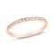 0.15ctw Diamond Band Ring in 14k Rose Gold