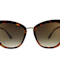 Quay Honey Tortoise Cat Eye Frame / Brown Lenses Sunglasses