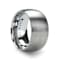 PERSEUS Domed with Brushed Finish Tungsten Band 10mm