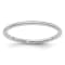 Rhodium over 10K White Gold 1.2mm Milgrain Stackable Expressions Band