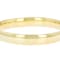 Classic Polished Bangle Bracelet In 18K Gold Over Sterling Silver