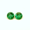 Emerald 8mm Round Matched Pair 3.29ctw