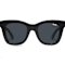 Quay After Hours Black Square Frame / Smoke Polarized Lenses Sunglasses