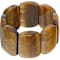 Golden Tiger's Eye Statement Stretch Bracelet