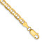 10k Yellow Gold 4.5mm Concave Mariner Link Bracelet