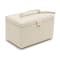 Caroline Large Jewelry Box Ivory By Wolf
