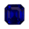 Sapphire Loose Gemstone 10mm Emerald Cut 6.58ct