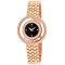 Christian Van Sant Women's Gracieuse Black Dial, Rose Stainless Steel Watch