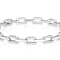 CZ Station Link Bracelet In Sterling Silver