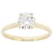 Lab-Grown Diamond Solitaire Ring In 14K Gold 1.10ct