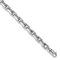 Rhodium Over 14k White Gold 5.3mm Hand-polished Fancy Link Bracelet