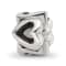 Sterling Silver Hearts Bead