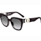 Dior Montaigne Square Black Frame / Gray Gradient Lenses Sunglasses