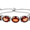 Red Labradorite Bolo Bracelet In Sterling Silver 13.40ctw