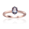 Oval Lab Created Alexandrite 14K Rose Gold Over Sterling Silver
Solitaire Ring, 1.00ct