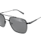 QUAY "BODYGUARD" Black Aviator Frame / Black Polarized Lenses Sunglasses