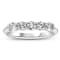 0.75ctw Diamond Wedding Band Ring in 14k White Gold