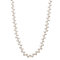 Graduated Cultured Freshwater Pearl Necklace in Sterling Silver
