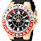 Invicta Aviator 52mm Black Dial Red and White Bezel Black Silicone Strap
Quartz Watch