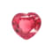 Pink Spinel 8.4x7.7mm Heart Shape 2.55ct