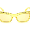 Swarovski Shiny Yellow with Crystal Accent Frame / Roviex Lens Sunglasses