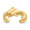 14K Yellow Gold Dolphin Toe Ring