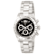 Invicta Speedway Men's 39.5mm Black Dial Stainless Steel Band Quartz Watch