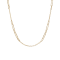 14K Yellow Gold 2.3 and 4.0 mm Paperclip Link 18 Inch Necklace