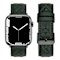Green Quilted Leather Apple Watch Band with Buckle (38-40-41mm). Band
Only, Watch Not Included.