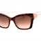 Kate Spade VALERIA Havana Pink Cat Eye Frames / Brown Lenses Sunglasses