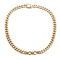 CZ Pave Miami Cuban Chain Door Knocker Necklace In 14K Gold Over Brass
18 Inch